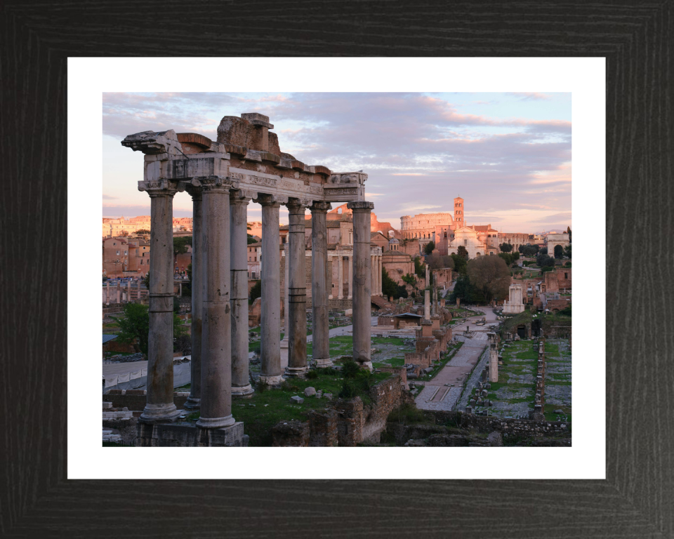 roman ruins Rome Italy Photo Print - Canvas - Framed Photo Print - Hampshire Prints