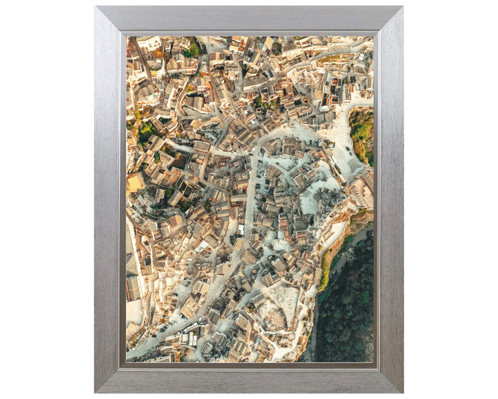 Matera old town Italy from above Photo Print - Canvas - Framed Photo Print - Hampshire Prints