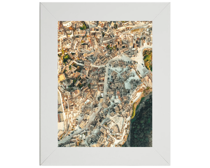 Matera old town Italy from above Photo Print - Canvas - Framed Photo Print - Hampshire Prints