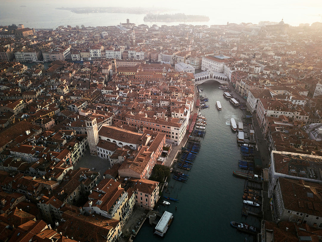 Aerial of Venice Italy at sunrise Photo Print - Canvas - Framed Photo Print - Hampshire Prints