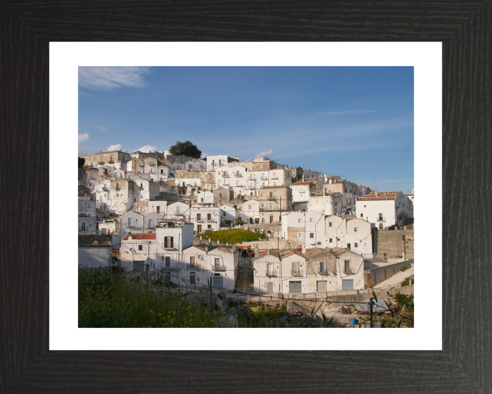 Monte Sant'Angelo Province of Foggia Italy Photo Print - Canvas - Framed Photo Print - Hampshire Prints