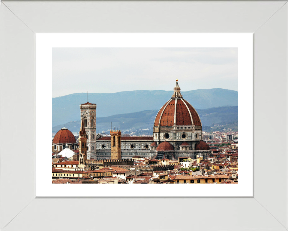 Florence skyline Italy Photo Print - Canvas - Framed Photo Print - Hampshire Prints