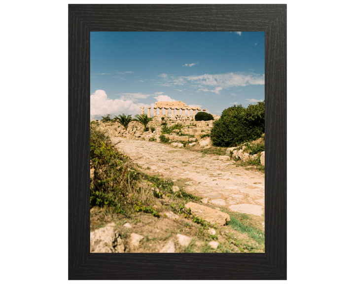 Valley of the Temples Agrigento Sicily Italy Photo Print - Canvas - Framed Photo Print