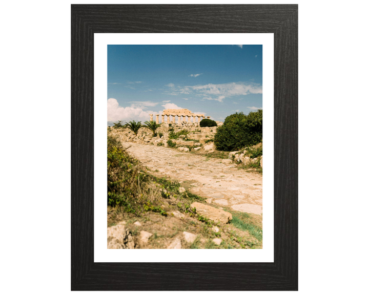 Valley of the Temples Agrigento Sicily Italy Photo Print - Canvas - Framed Photo Print