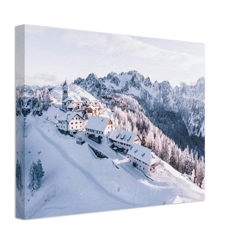 Monte Lussari Tarvisio Italy Photo Print - Canvas - Framed Photo Print - Hampshire Prints