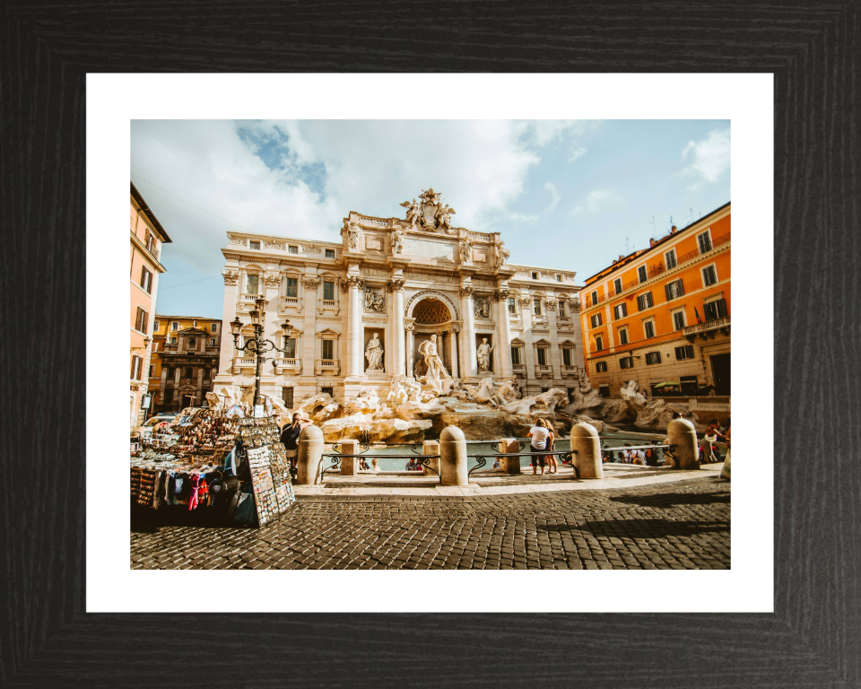 Trevi Fountain Rome Italy Photo Print - Canvas - Framed Photo Print - Hampshire Prints