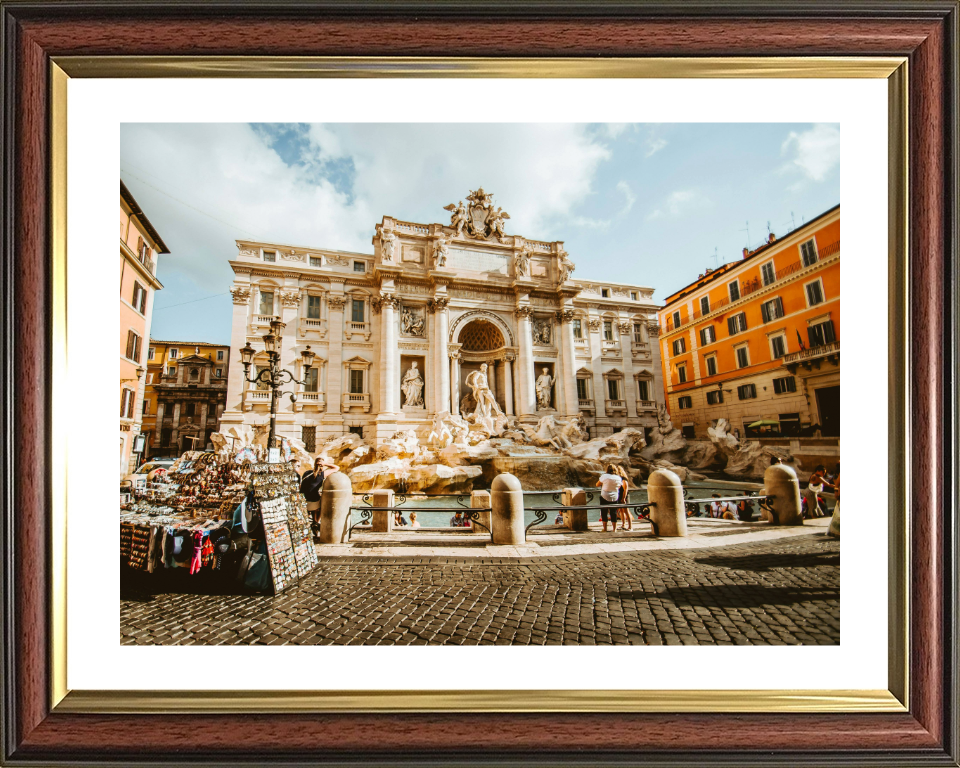 Trevi Fountain Rome Italy Photo Print - Canvas - Framed Photo Print - Hampshire Prints