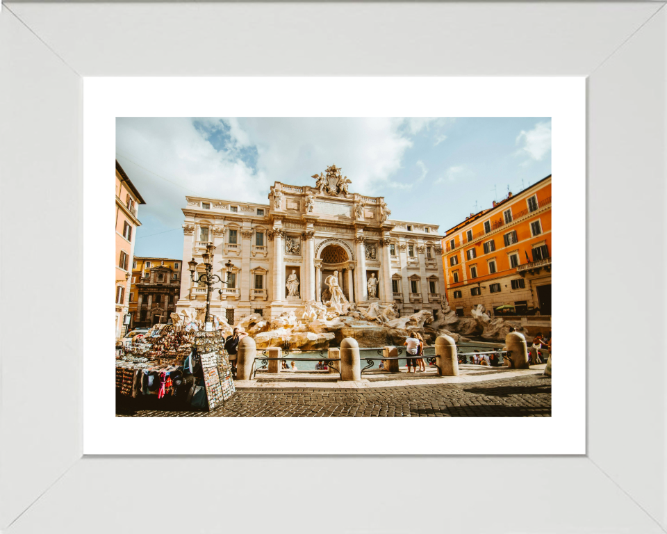 Trevi Fountain Rome Italy Photo Print - Canvas - Framed Photo Print - Hampshire Prints