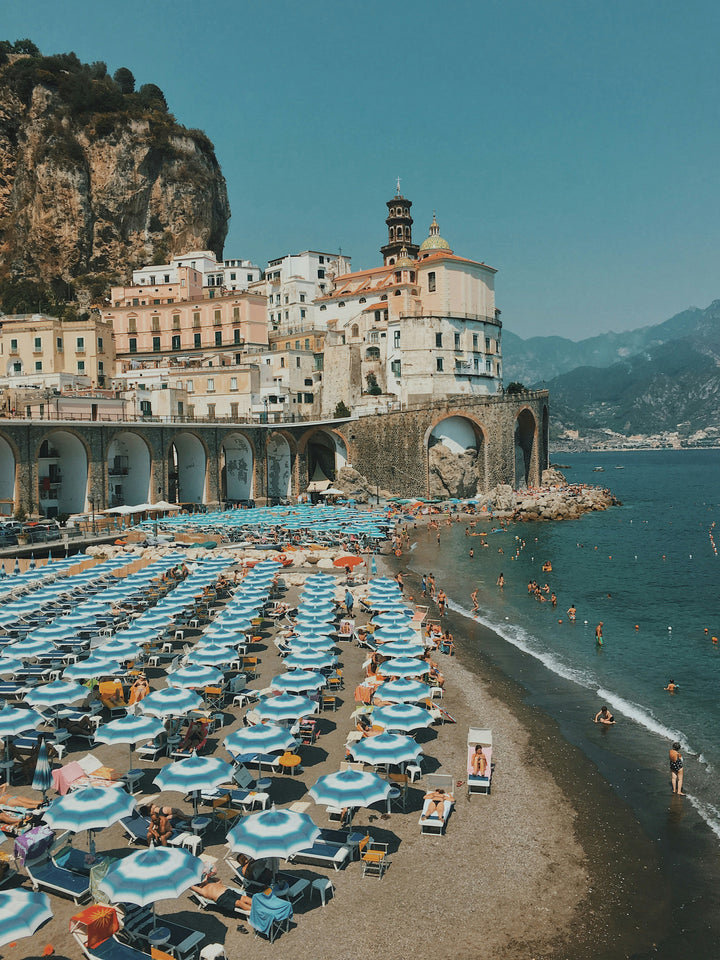 Atrani beach Italy Photo Print - Canvas - Framed Photo Print - Hampshire Prints