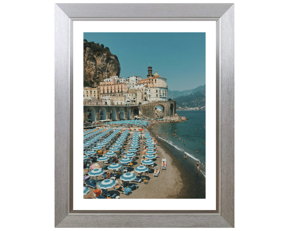 Atrani beach Italy Photo Print - Canvas - Framed Photo Print - Hampshire Prints