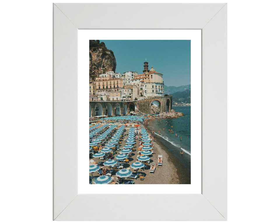 Atrani beach Italy Photo Print - Canvas - Framed Photo Print - Hampshire Prints