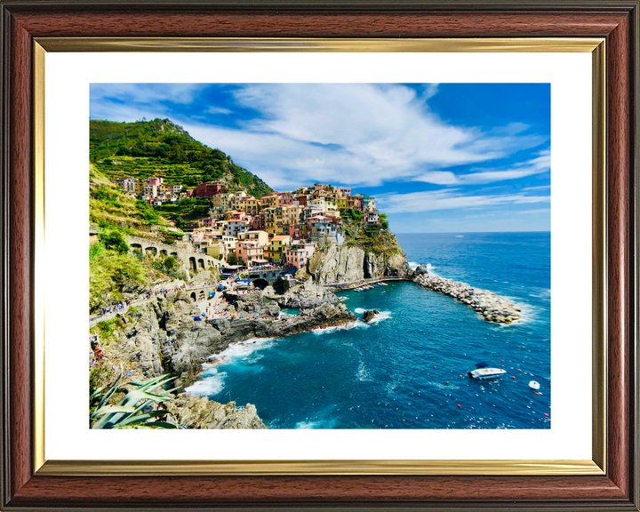 Cinque Terre Italy in summer Photo Print - Canvas - Framed Photo Print - Hampshire Prints