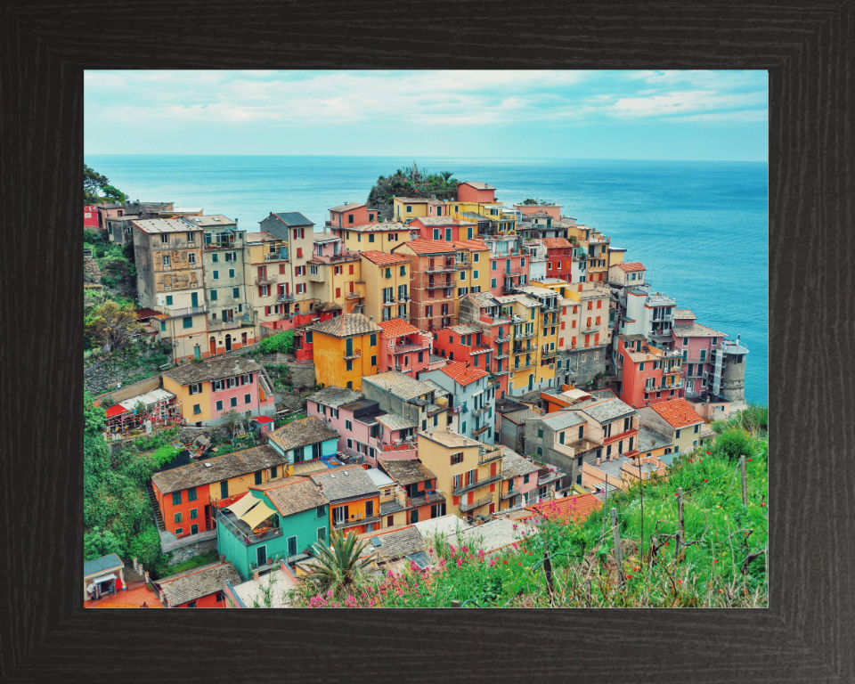 Manarola Cinque Terre Italy Photo Print - Canvas - Framed Photo Print - Hampshire Prints