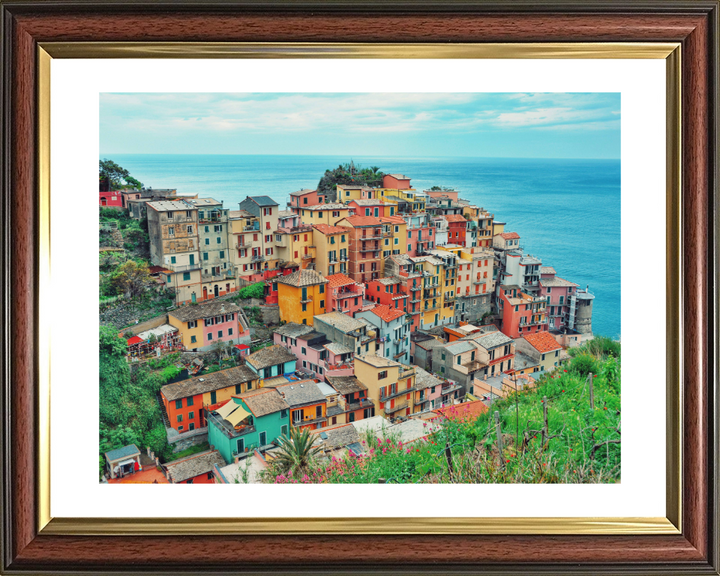 Manarola Cinque Terre Italy Photo Print - Canvas - Framed Photo Print - Hampshire Prints