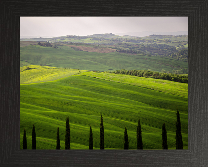 Tuscany Italy in summer Photo Print - Canvas - Framed Photo Print - Hampshire Prints