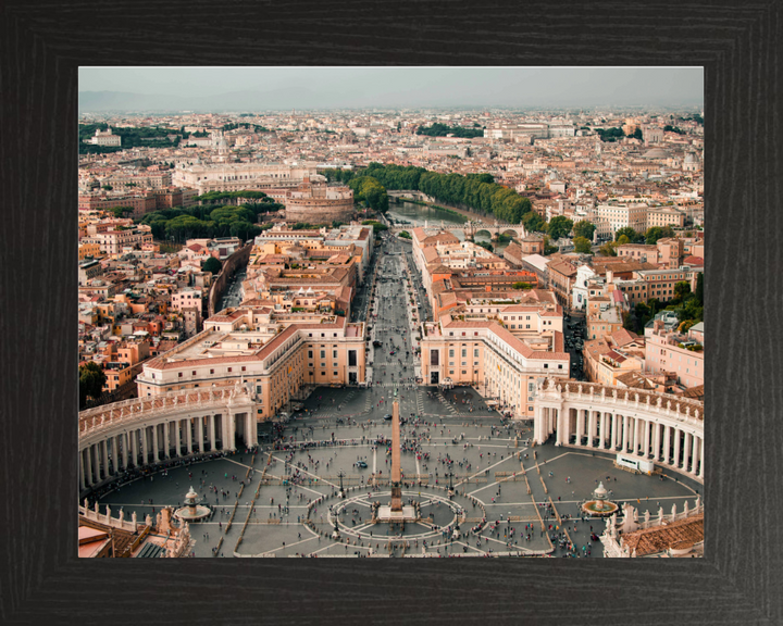 Vatican City from above Photo Print - Canvas - Framed Photo Print - Hampshire Prints