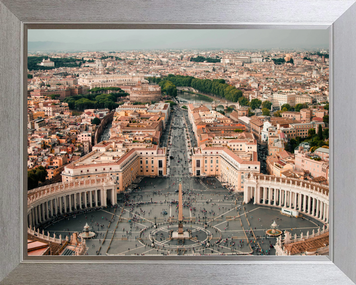 Vatican City from above Photo Print - Canvas - Framed Photo Print - Hampshire Prints