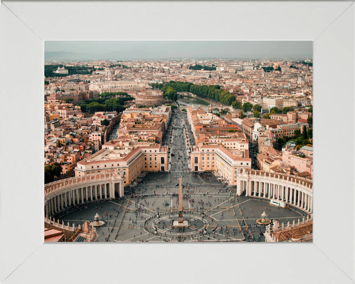 Vatican City from above Photo Print - Canvas - Framed Photo Print - Hampshire Prints