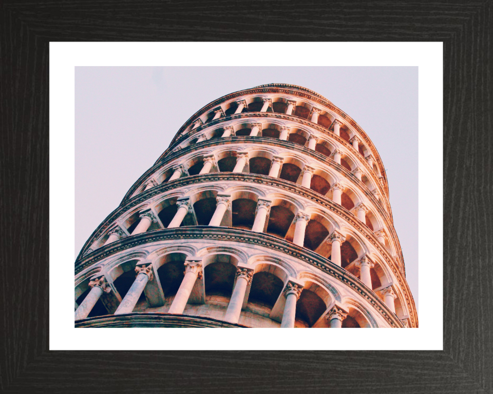 Leaning Tower of Pisa Italy Photo Print - Canvas - Framed Photo Print - Hampshire Prints