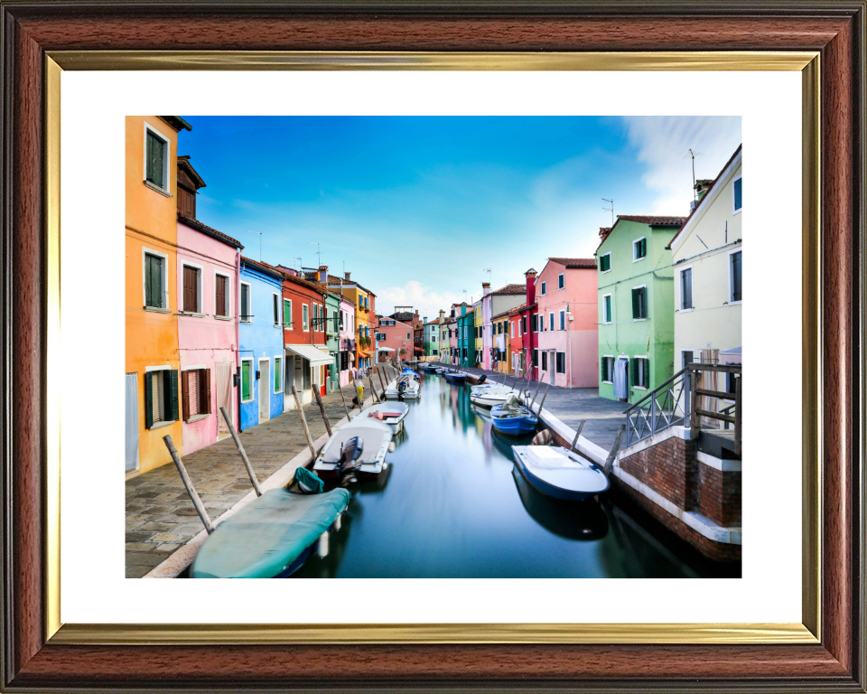 Burano Venice Italy Photo Print - Canvas - Framed Photo Print - Hampshire Prints