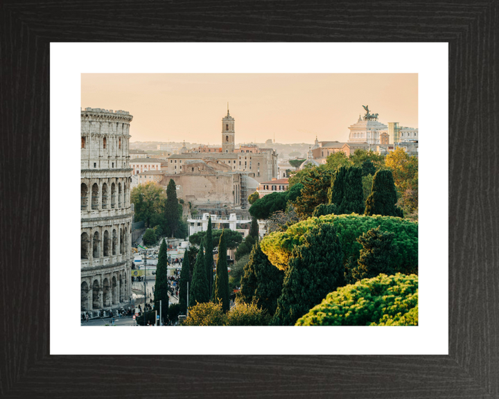 Rome Italy at sunset Photo Print - Canvas - Framed Photo Print - Hampshire Prints