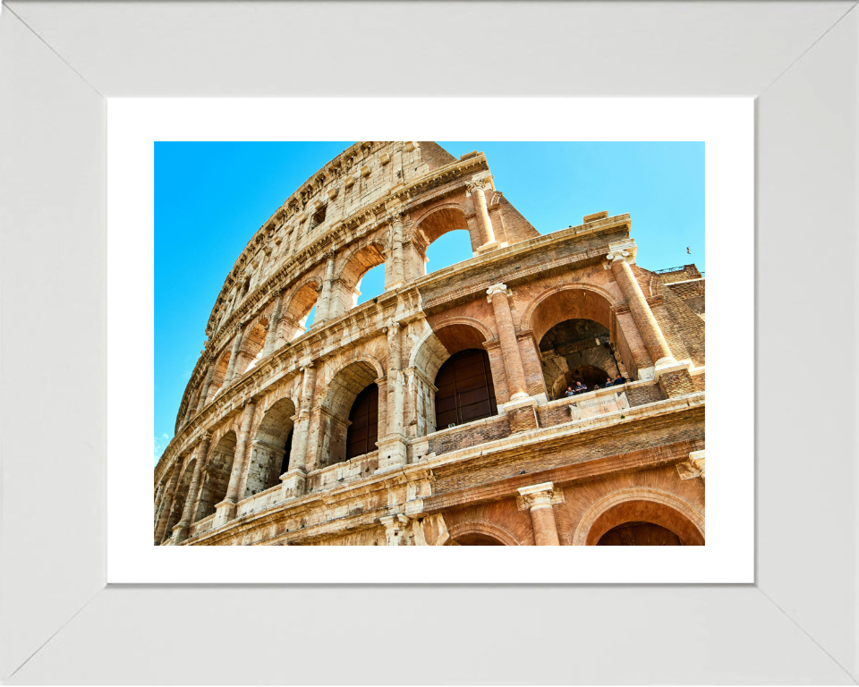 Colosseum Exterior Rome Photo Print - Canvas - Framed Photo Print - Hampshire Prints