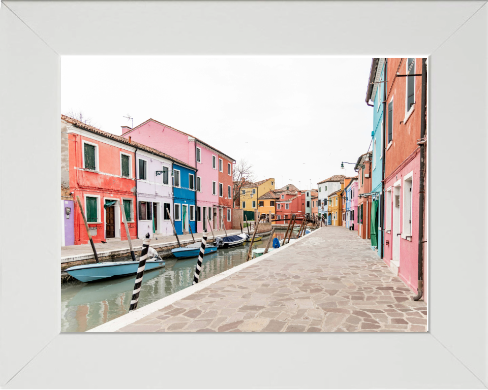 Burano Venice Italy Photo Print - Canvas - Framed Photo Print - Hampshire Prints