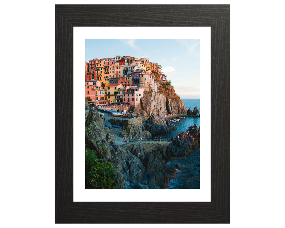 Manarola Italy Photo Print - Canvas - Framed Photo Print - Hampshire Prints