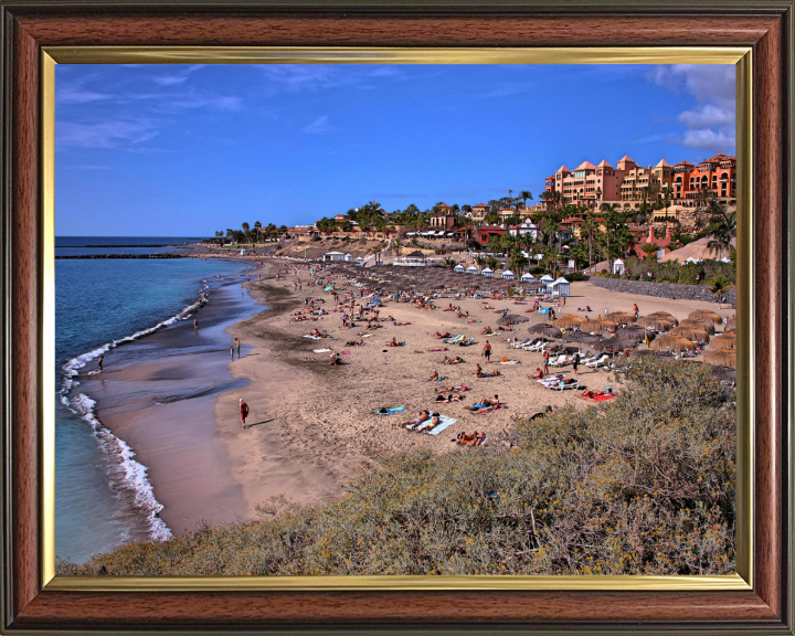 Los Cristianos Tenerife Spain Photo Print - Canvas - Framed Photo Print