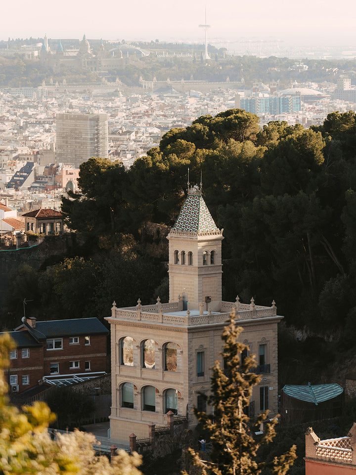 Barcelona Spain from above Photo Print - Canvas - Framed Photo Print - Hampshire Prints