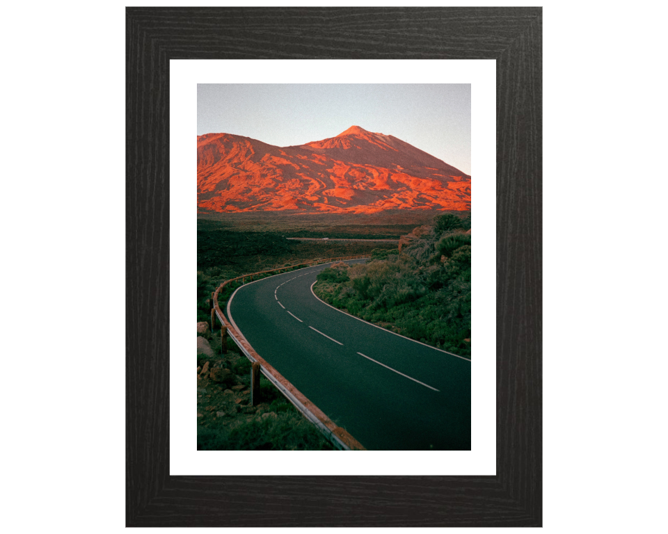 Tenerife Spain at sunset Photo Print - Canvas - Framed Photo Print - Hampshire Prints