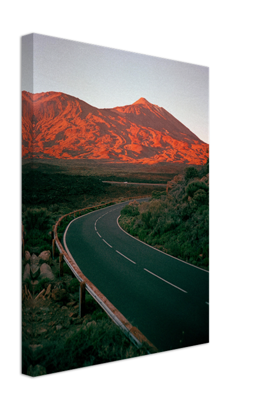 Tenerife Spain at sunset Photo Print - Canvas - Framed Photo Print - Hampshire Prints