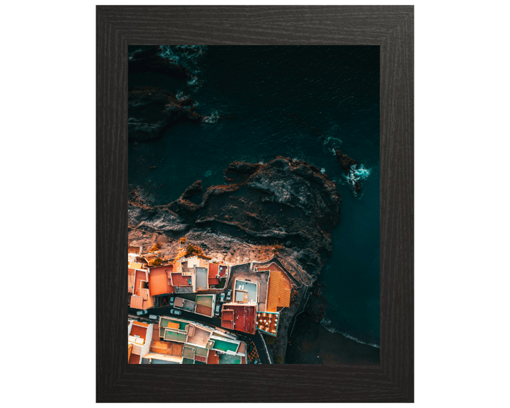 Los Gigantes Tenerife Spain from above Photo Print - Canvas - Framed Photo Print - Hampshire Prints