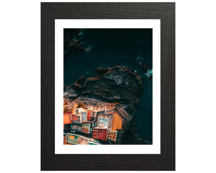 Los Gigantes Tenerife Spain from above Photo Print - Canvas - Framed Photo Print - Hampshire Prints