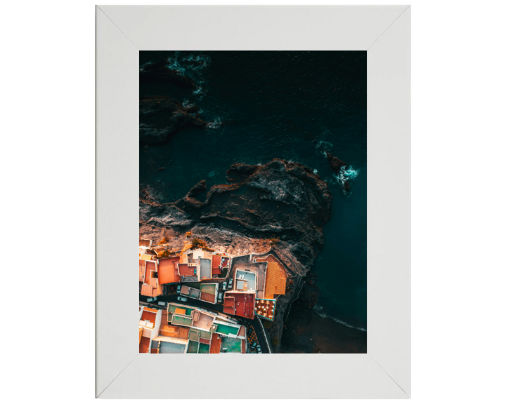 Los Gigantes Tenerife Spain from above Photo Print - Canvas - Framed Photo Print - Hampshire Prints