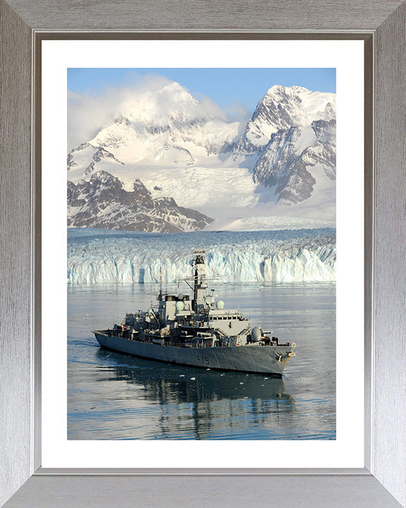 HMS Portland F79 Royal Navy Type 23 frigate Photo Print or Framed Print - Hampshire Prints