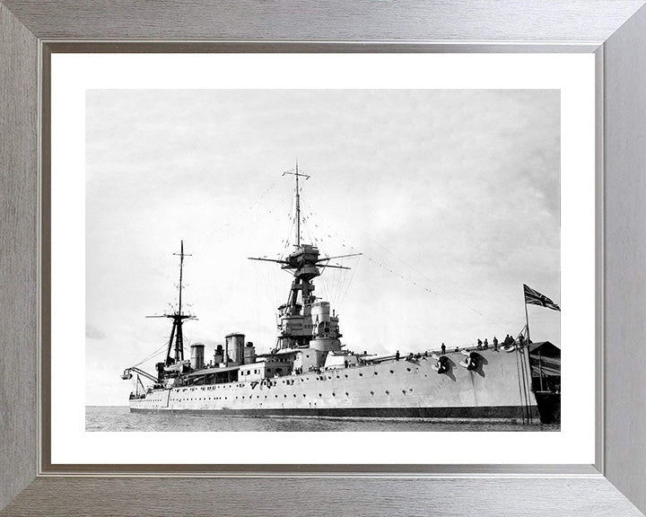 HMS New Zealand (1911) Royal Navy Indefatigable class battlecruiser Photo Print or Framed Photo Print - Hampshire Prints