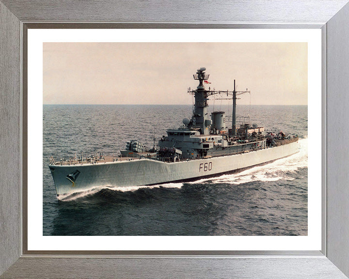 HMS Jupiter F60 Royal Navy Leander class frigate Photo Print or Framed Print - Hampshire Prints