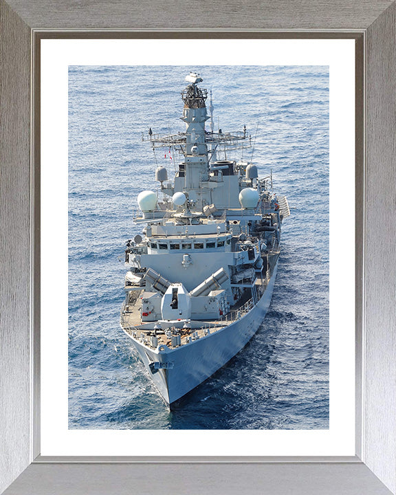 HMS Somerset F82 Royal Navy Type 23 frigate Photo Print or Framed Print - Hampshire Prints