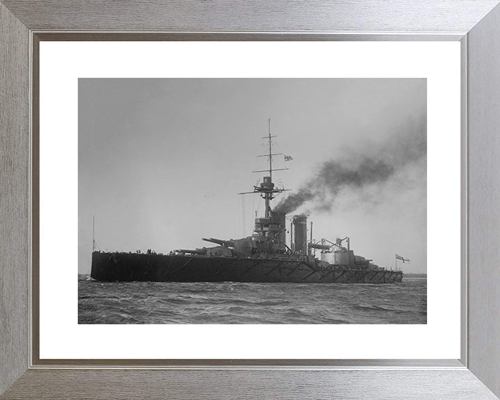 HMS Audacious 1912 Royal Navy King George V class battleship Photo Print or Framed Print - Hampshire Prints