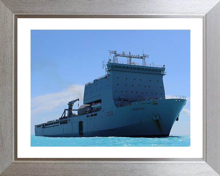 RFA Mounts Bay L3008 Royal Fleet Auxiliary Bay class auxiliary dock landing ship Photo Print or Framed Print - Hampshire Prints