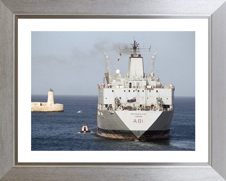 RFA Brambleleaf A81 Royal Fleet Auxiliary Leaf class support tanker Photo Print or Framed Print - Hampshire Prints