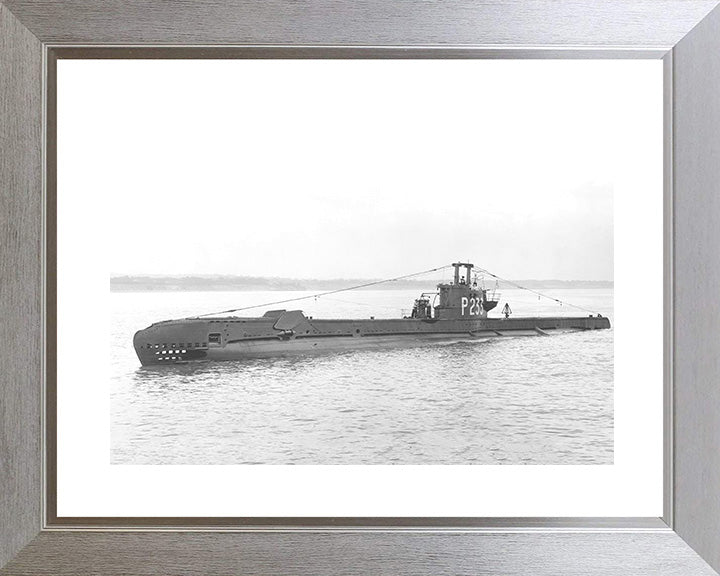 HMS Storm P233 Royal Navy S class Submarine Photo Print or Framed Print - Hampshire Prints