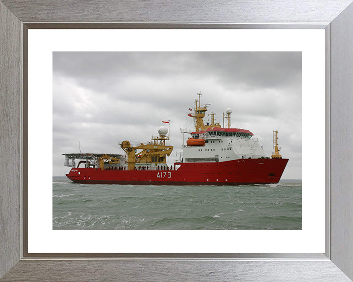 HMS Protector A173 Royal Navy Ice Patrol Ship Photo Print or Framed Print - Hampshire Prints