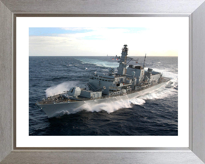 HMS Marlborough F233 Royal Navy type 23 Frigate Photo Print or Framed Print - Hampshire Prints