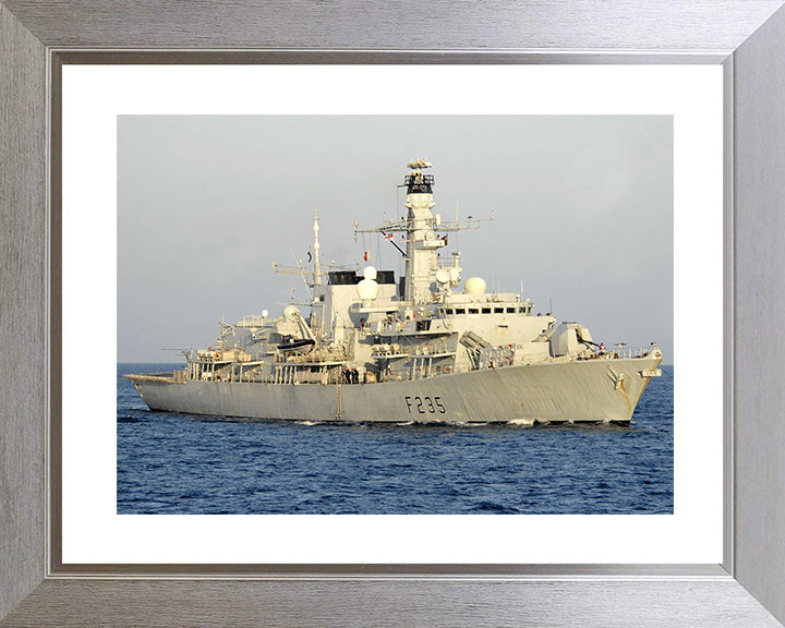 HMS Monmouth F235 Royal Navy type 23 Frigate Photo Print or Framed Print - Hampshire Prints