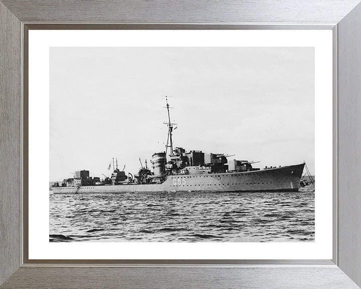 HMS Lightning G55 Royal Navy L class destroyer Photo Print or Framed Print - Hampshire Prints