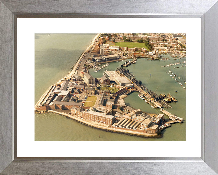 HMS Dolphin Royal Navy Submarine School From above Photo Print or Framed Photo Print - Hampshire Prints