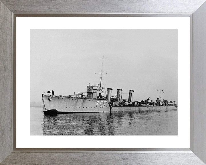 HMS Redgauntlet F97 Royal Navy R class destroyer Photo Print or Framed Print - Hampshire Prints