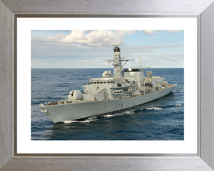 HMS Portland F79 Royal Navy Type 23 frigate Photo Print or Framed Print - Hampshire Prints